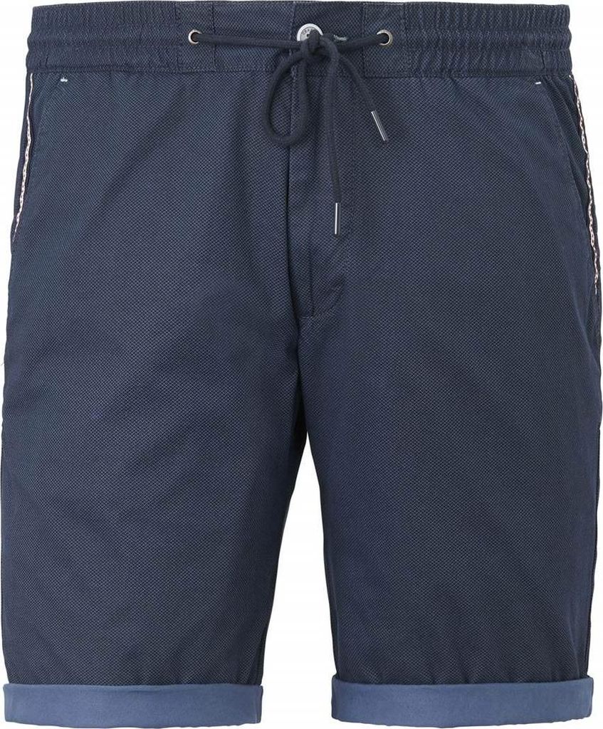 Ospig Herren Badehose Jogg-Shorts Dunkelblau mit Kordelzug