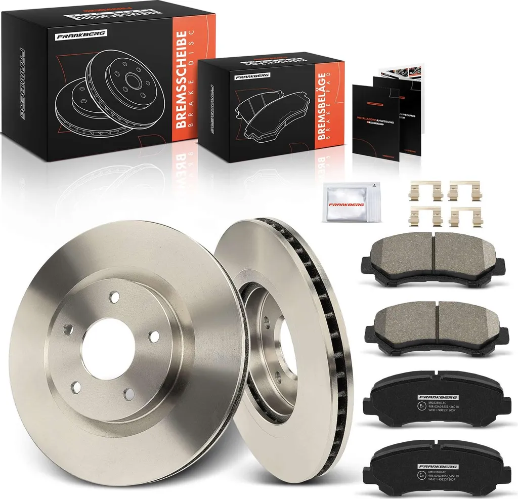 Freins avant Nissan X-Trail T31 : disques ventilés et plaquettes Pro