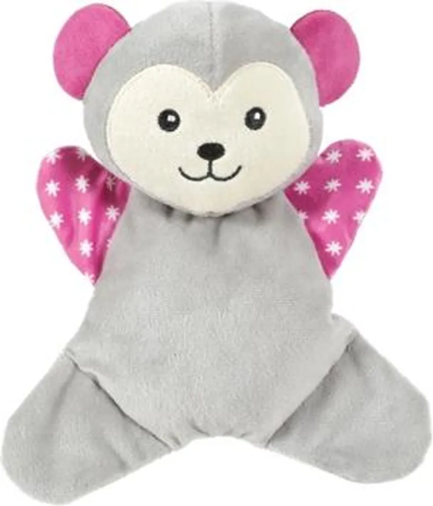 Peluche pour chien MAXOU Zolux : doudou gris souple pour petit chien