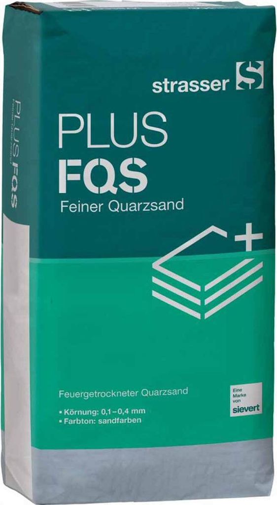 Quick-Mix Quarzsand QS - 10 kg / Körnung 0,1 - 0,4 mm Produktbild 