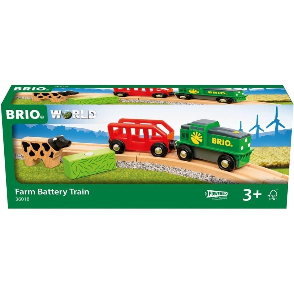 Brio Pociąg na baterie Farma Zdjęcie produktu 