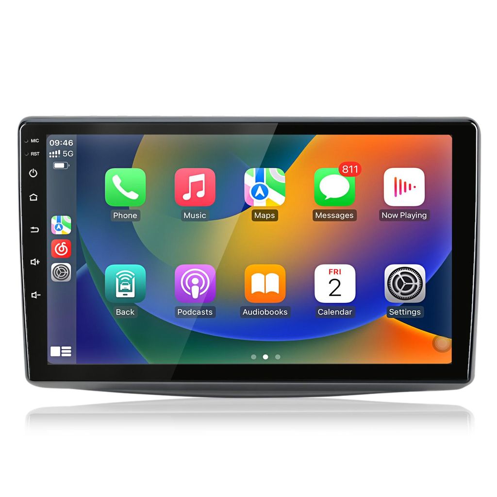 Android Autoradio Für Alfa Romeo Mito 955 2008-2019 Wireless CarPlay Android Auto WiFi GPS Navi RDS DSP DAB+ BT 9 Zoll 2+64GB