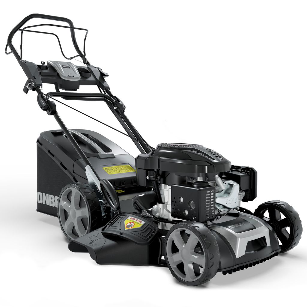 ONBEST TXC-3653E Rasenmäher Benzin mit Antrieb | 53 cm Produktbild