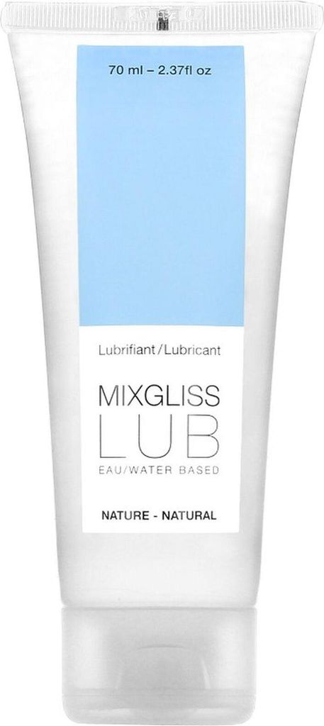 Mixgliss - Lubrifiant Naturel Base D'eau 70 Ml Image du produit 