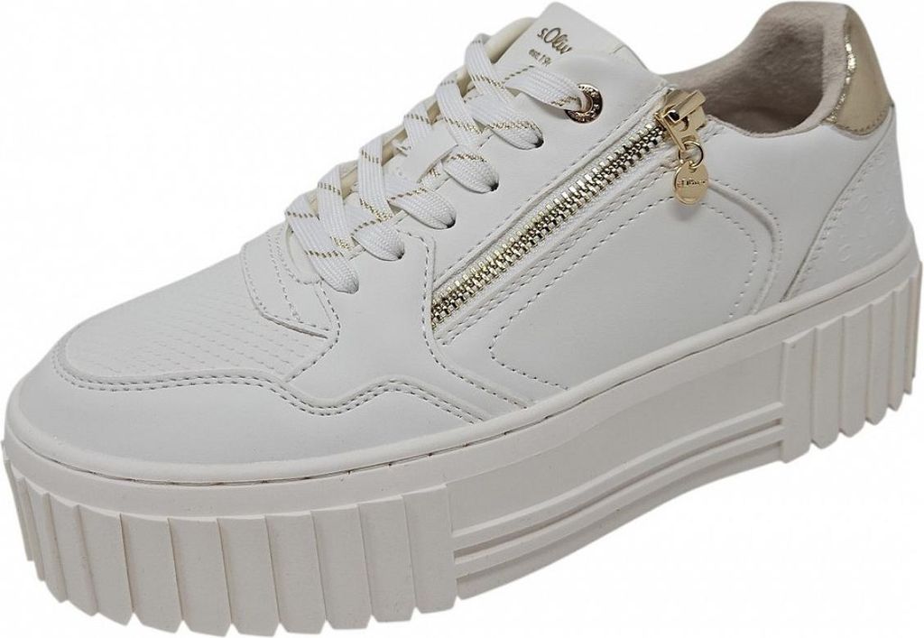 s.Oliver Sneaker Weiß in Gr. 36
