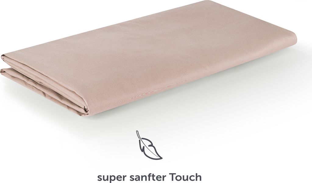 Blumtal Basic Betttuch 240x275 cm für Matratzen 160x200 cm Produktbild 