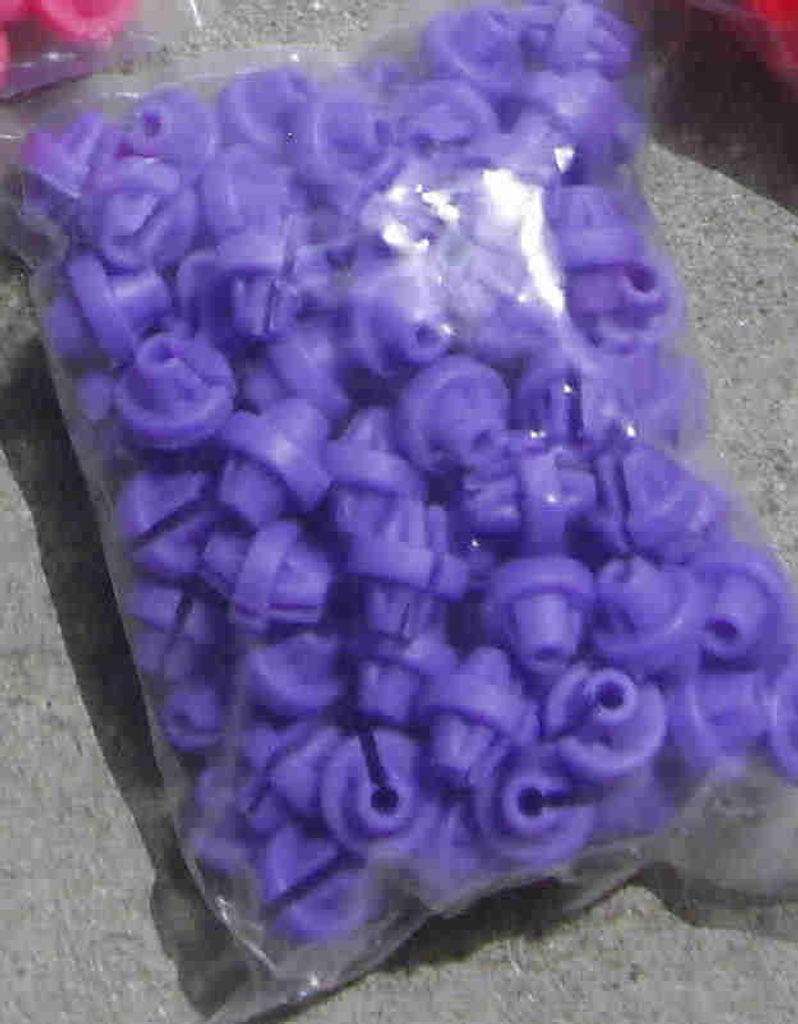 100 Speichenklacker in violett
