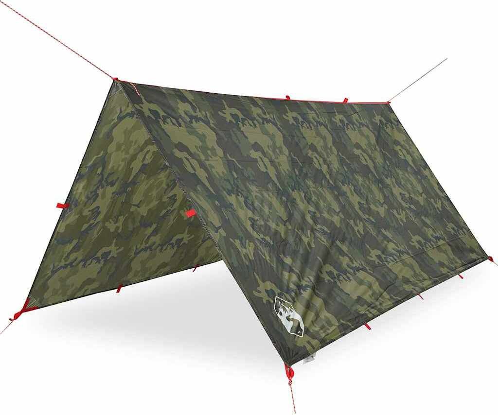 vidaXL Tarp Tarnmuster 306x306 cm Wasserdicht Produktbild 