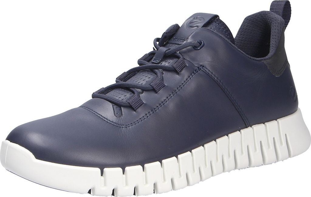 Ecco Sportliche Schnürschuhe GRUUV M Herren 31353332393334 Blau 40 EU