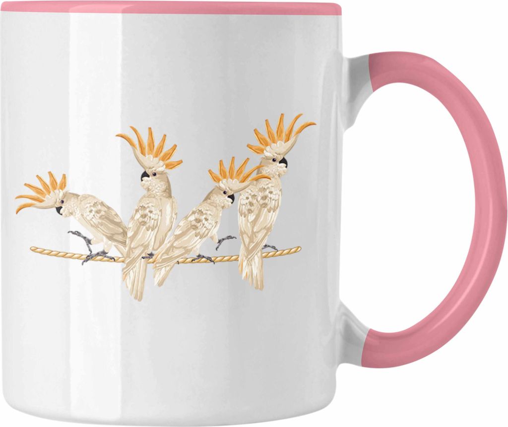 Trendation - Nymphensittich Grafik Tasse Geschenk für Produktbild 