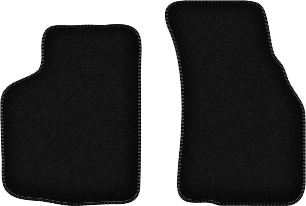 Tappetini per VW Golf I Cabriolet in Velluto Nero - Accessori Premium