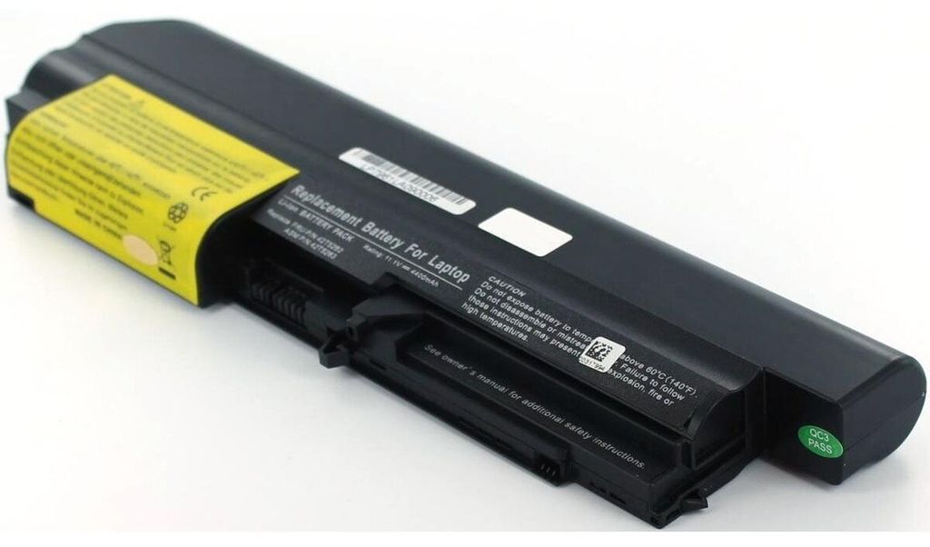 Akku für Lenovo ThinkPad T400 (6475) Li-Ion 10,8 Volt 4400 Produktbild 