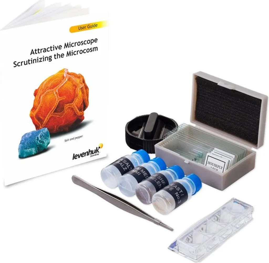 Microscope Levenhuk LabZZ M101 grossissement 640x et éclairage intégré - 14