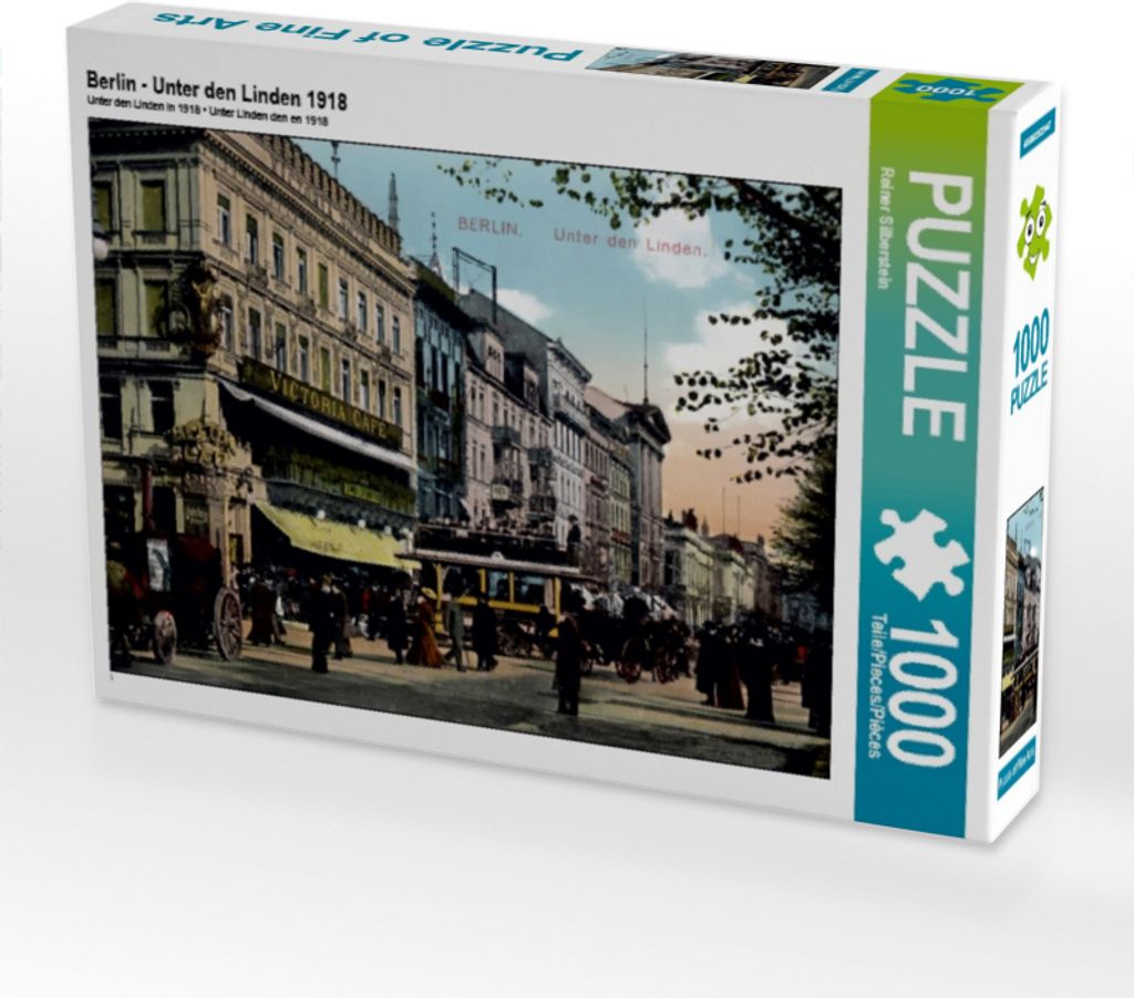 Calvendo Berlin - Unter den Linden 1918 1000 Teile Puzzle quer 640x480mm, Silberstein Reiner; 7330163