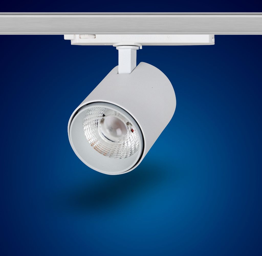 LED 3 Phasen Strahler CCT 28W Cilo W-D38 3000K/4000K/5000K für Schienensystem
