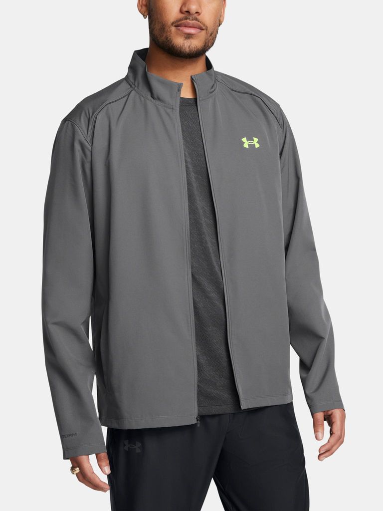 Under Armour Herren Ua Launch Jacke-Grau 1376797-025__LG Produktbild 