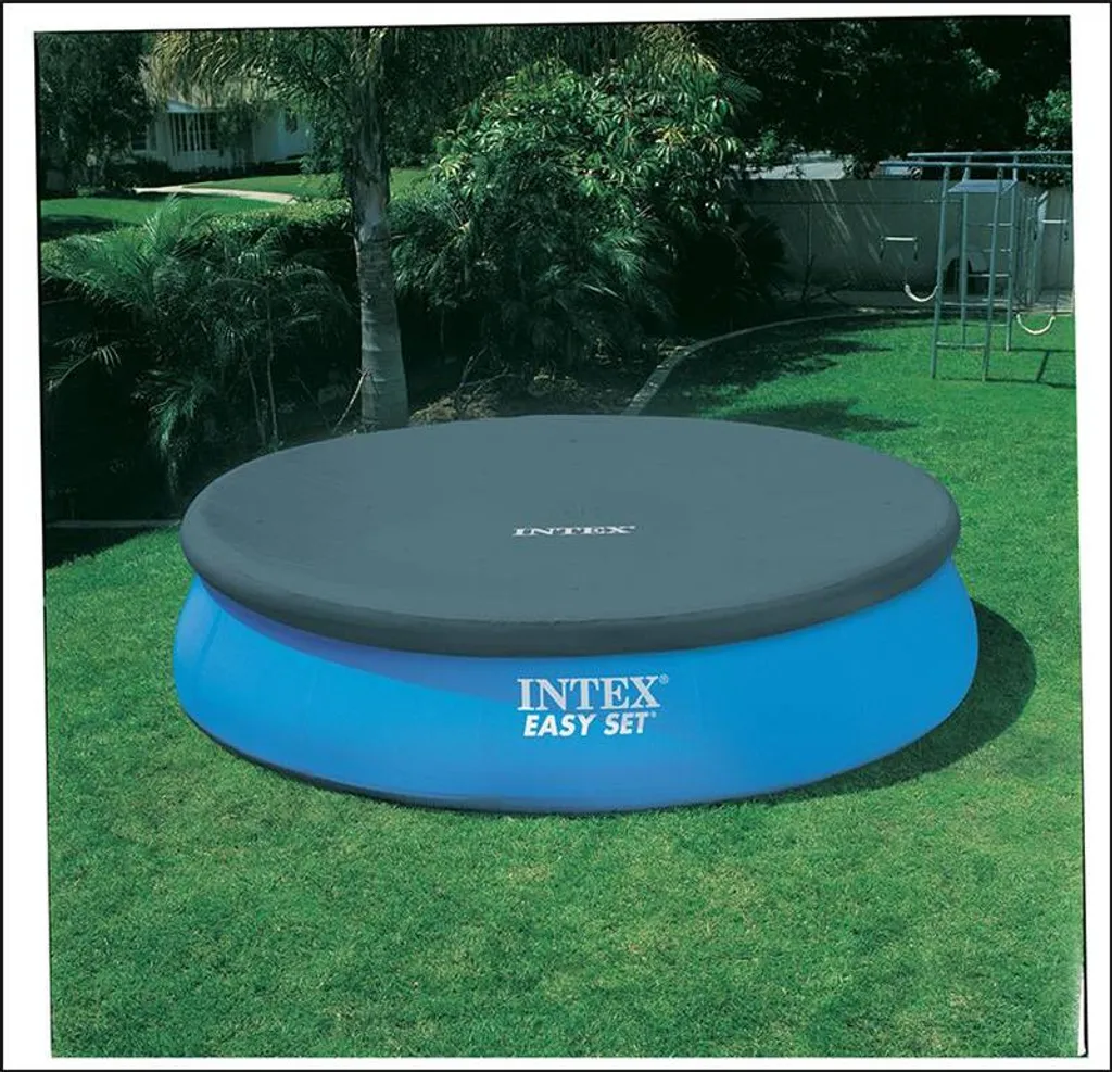 128020 Bâche de protection pour Easy-Pool Ø 244cm - Couverture Intex