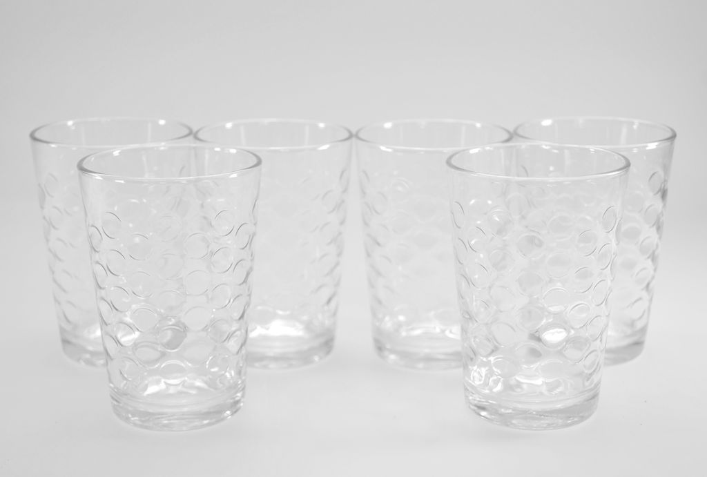 LAV Sedef Wassergläser 205 ml - 6er Set modernes Glasdesign Produktbild 