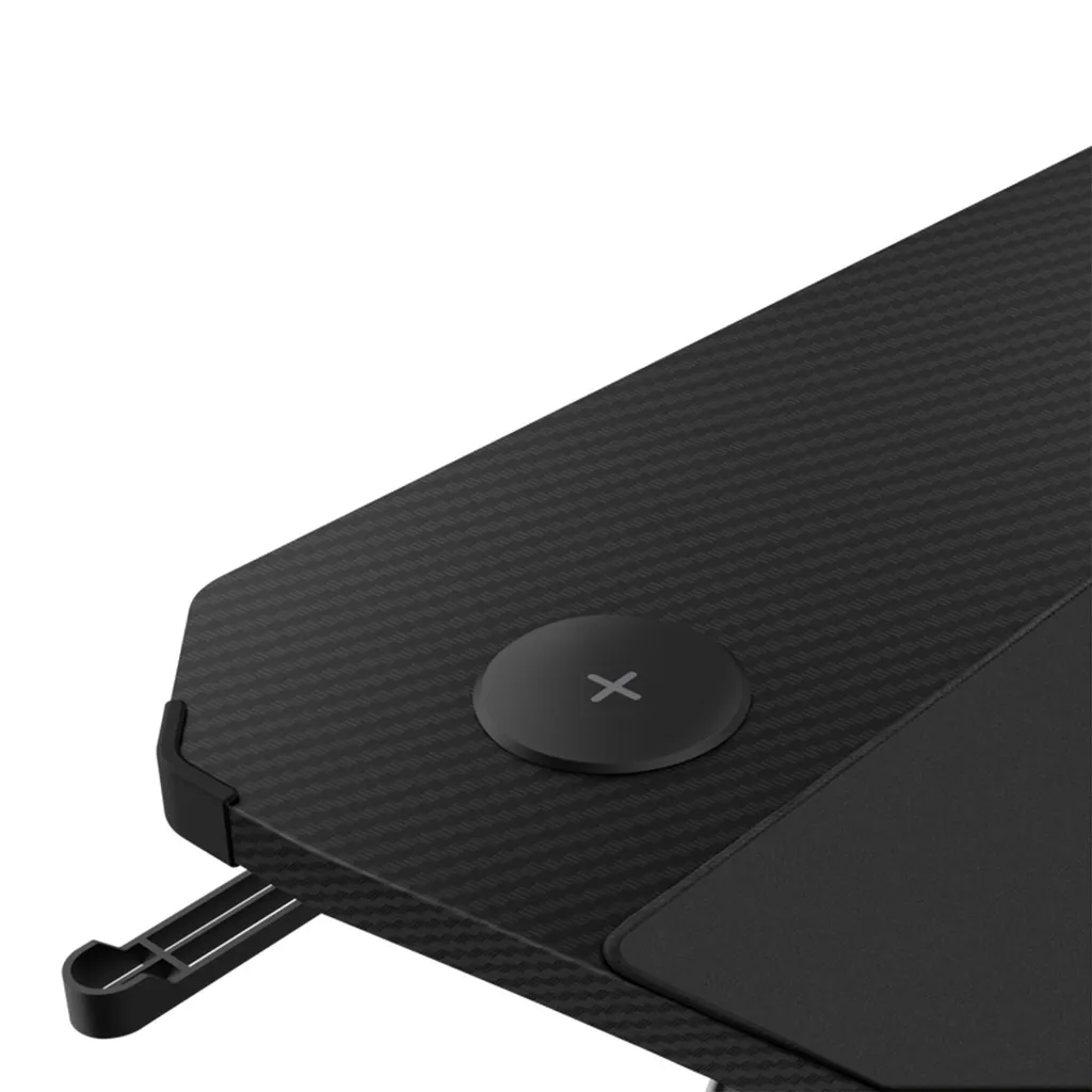 Trust GXT 710 Luminus Pro Noir : Fauteuil avec LED RGB et Dossier Réglable