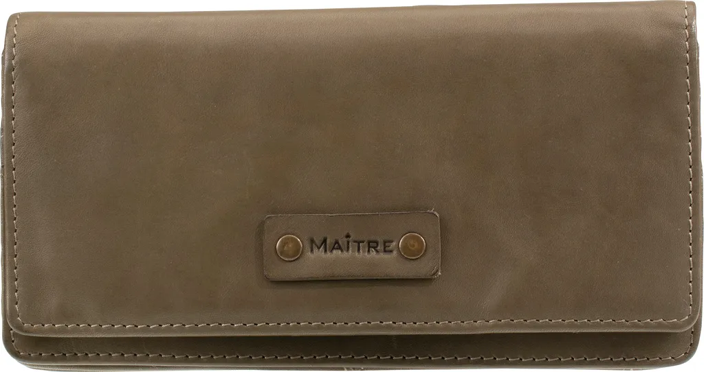 Maître Pelle portafoglio Steinbach Immine Purse lf14f Olive Night oliva