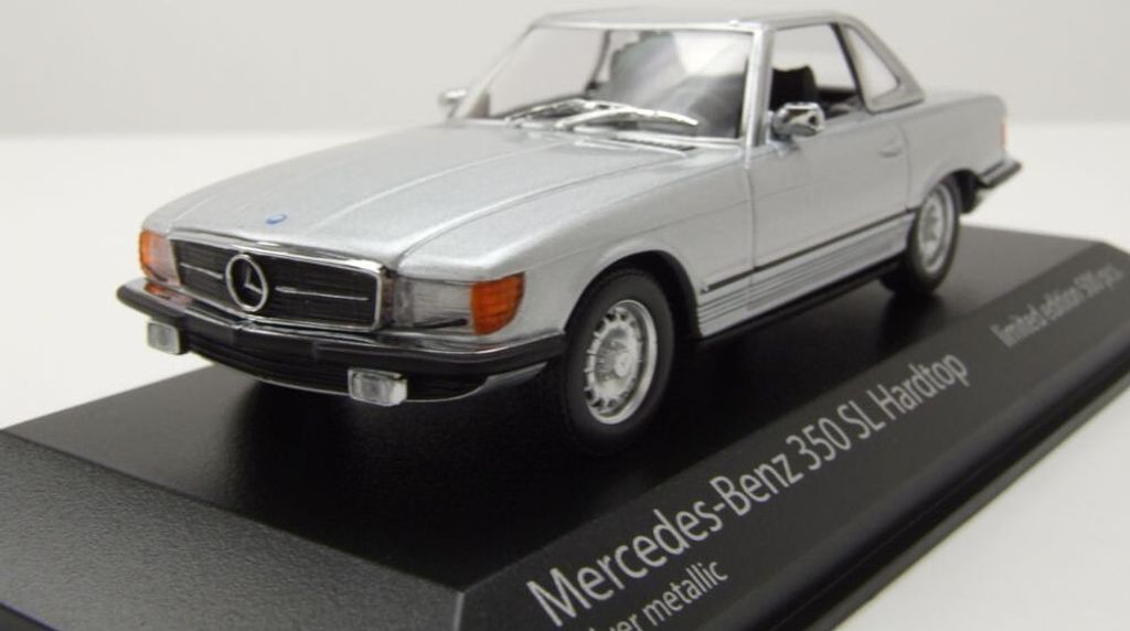 Minichamps 1:43 Mercedes-Benz 350 SL (R107) Hardtop 1974 - Produktbild 