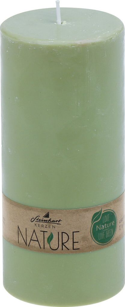 Stumpenkerzen Nature Salbei 150 x Ø 68 mm aus 100% Produktbild 