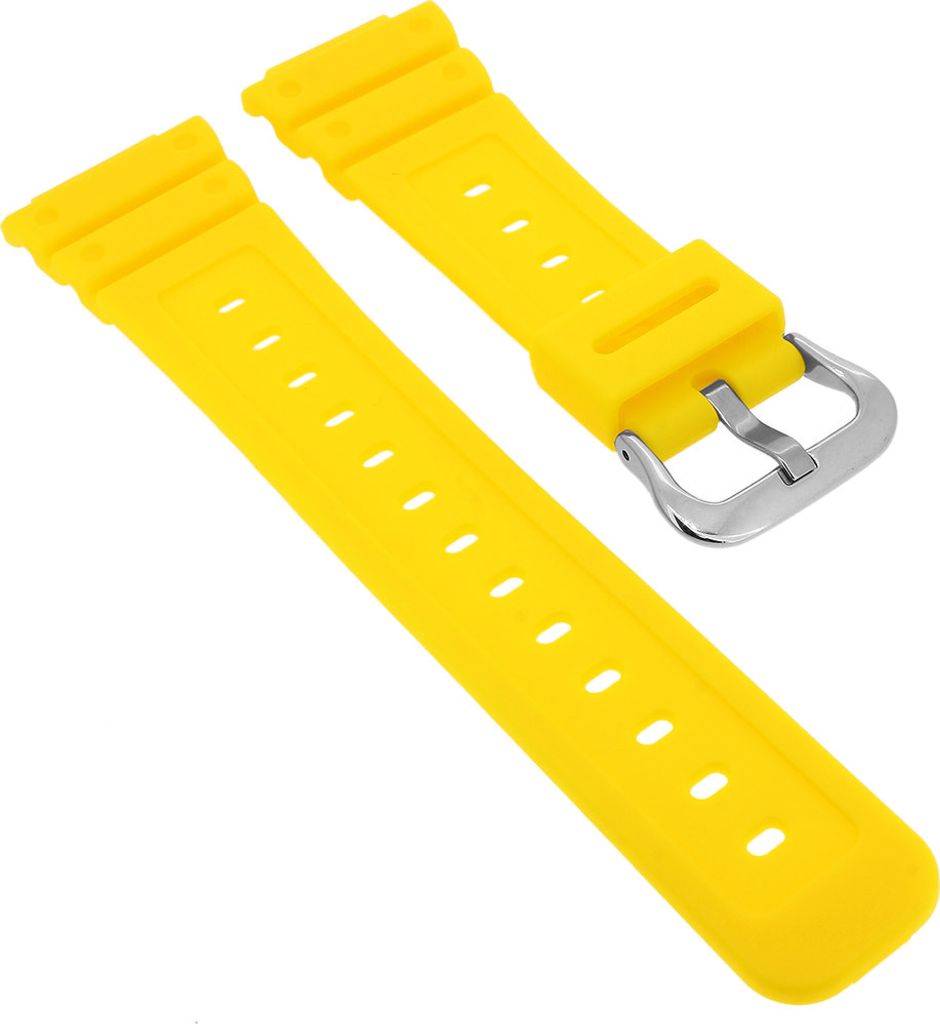 Casio Ersatzband | Uhrarmband Resin gelb für G-Shock DW-5600P-9ER