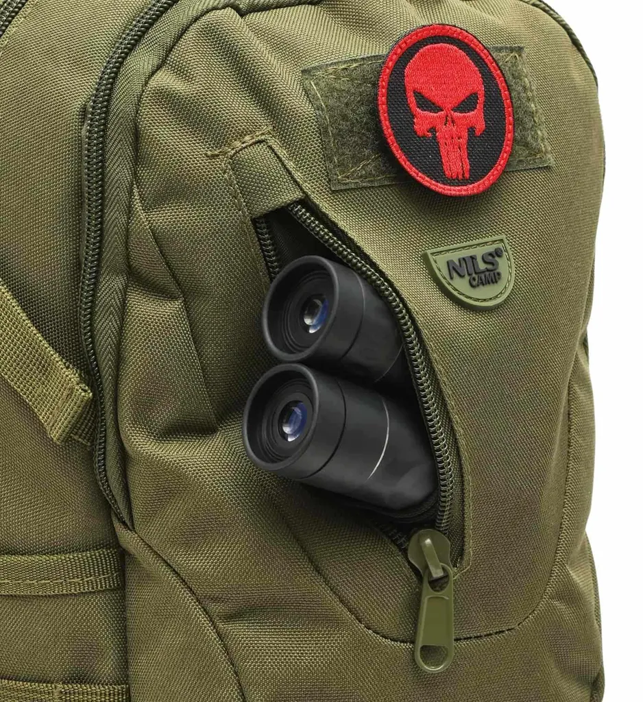 Sac tactique vert 25L ultra résistant avec compartiments multiples - 3