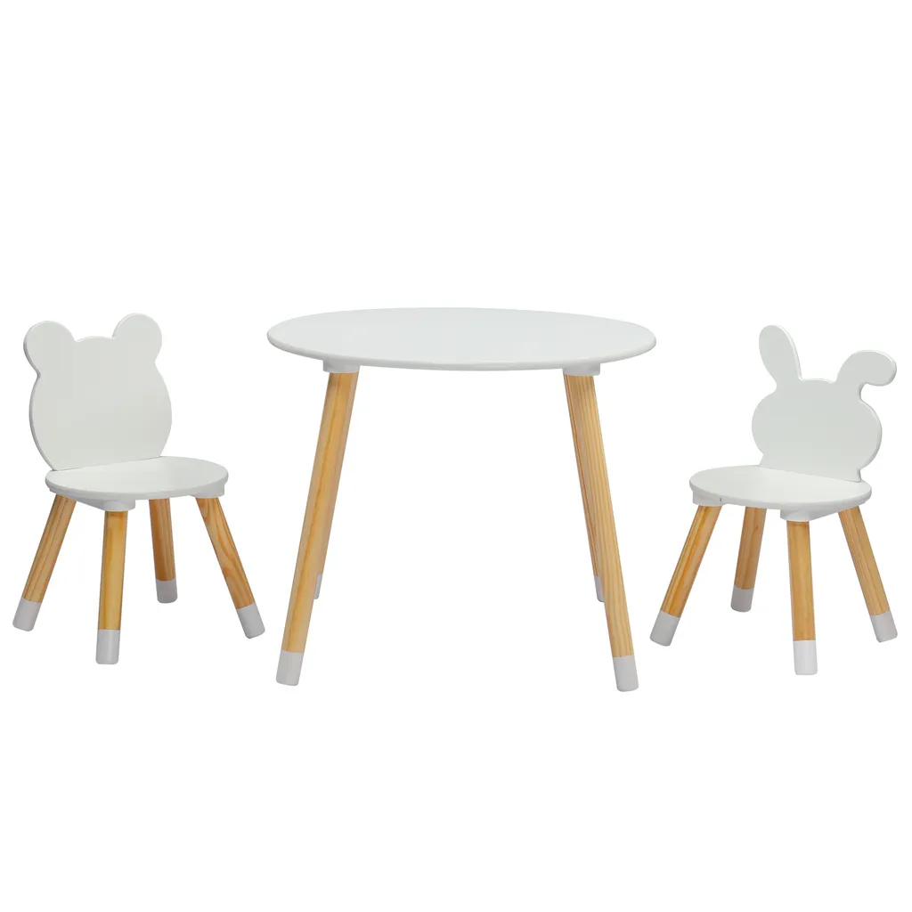 Table Enfant pour Dessin et Activités avec 2 Assises - Coin de Jeu