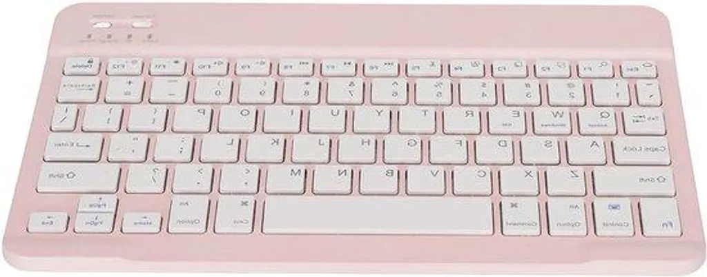 Clavier Bluetooth rose compact et ergonomique - Connexion sans fil multi-dispositif