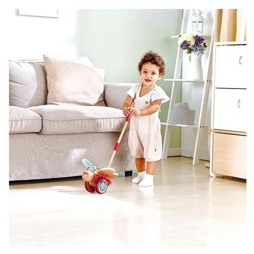 Aider Bébé à Marcher avec le Papillon à Pousser Hape E0340 - Idée Cadeau