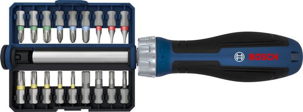 Bit-Ratschenschraubendreher-Set, 18 Bits Produktbild 