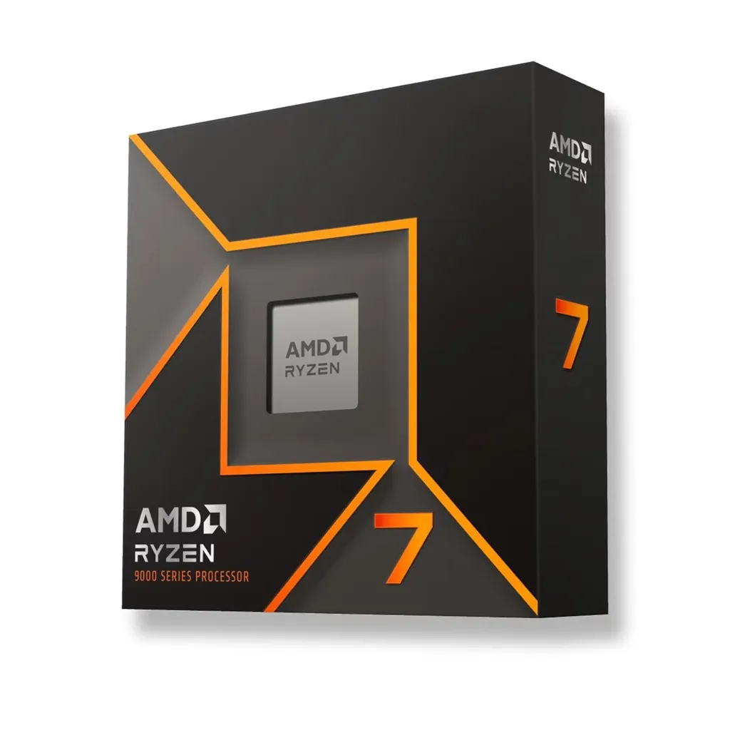 Processeur AMD Ryzen 7 9700X socket AM5 pour PC Gaming et Création