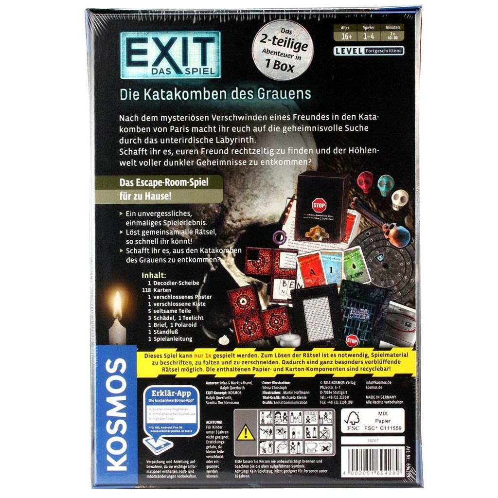 KOSMOS EXIT - Das Spiel: Die Katakomben des Grauens Produktbild 8