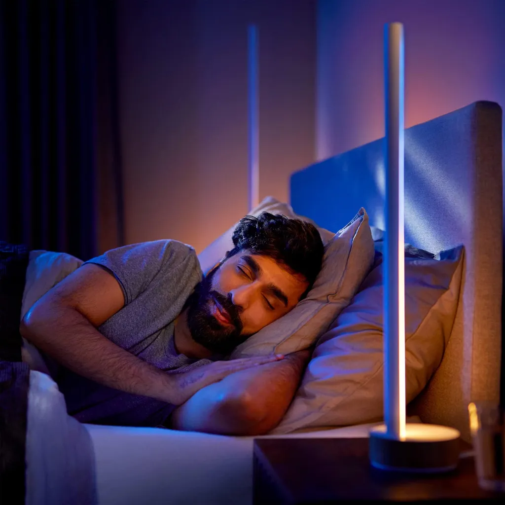 Philips Hue Gradient Signe Oak Lampe de table 730lm éclairage indirect - 9