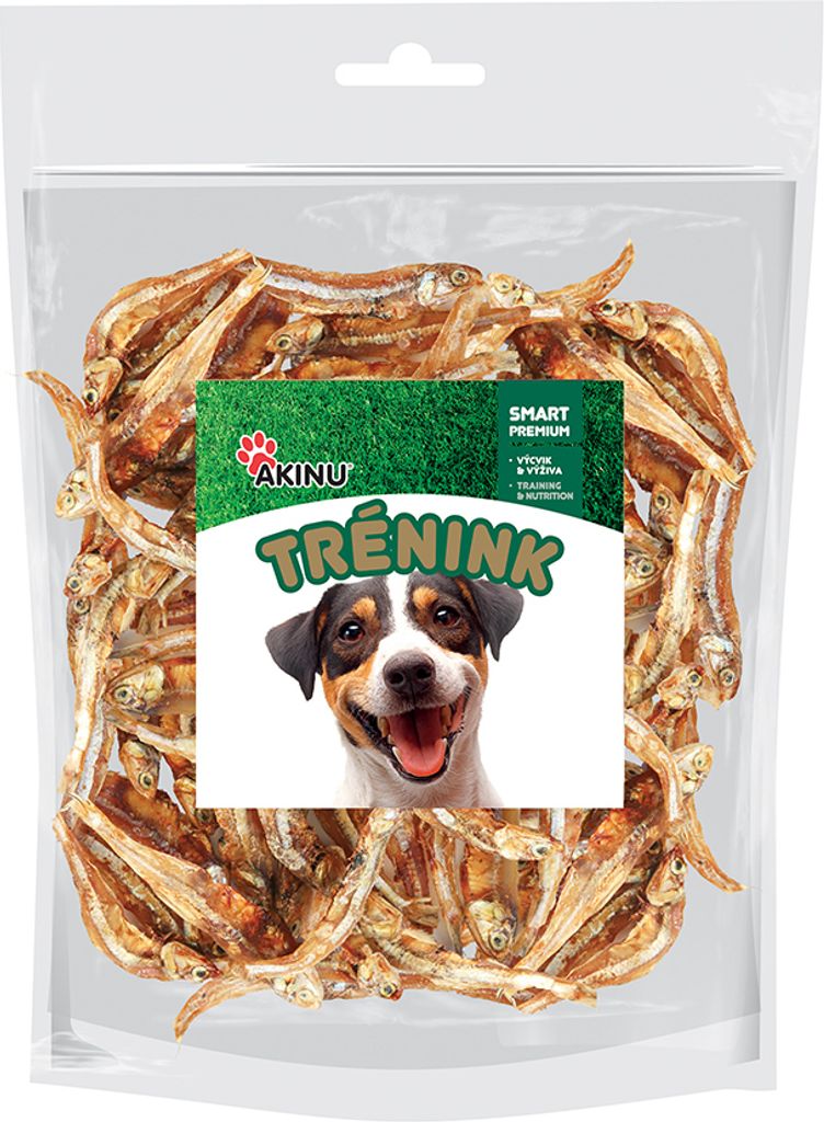 Akinu Trénink Rybičky pamlsek pro psy 75 g Obrázek produktu 