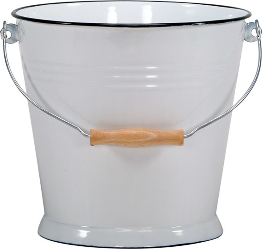 Karl Krüger W5, 5 l, Biały, Stal, Drewno, Drewno, 1 szt. Zdjęcie produktu 