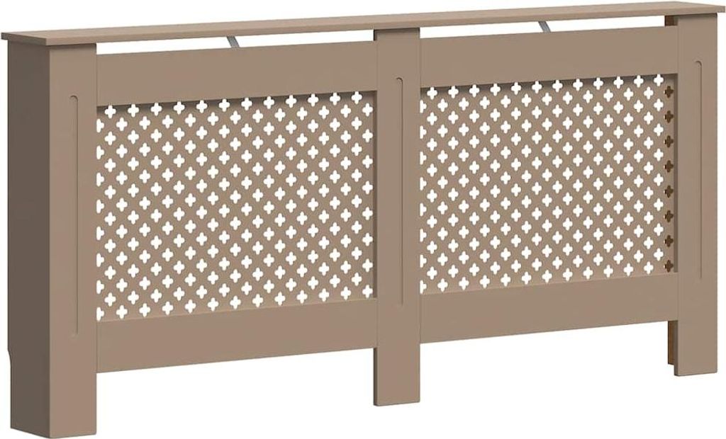 vidaXL Heizkörperverkleidung 172x19x81,5 cm MDF