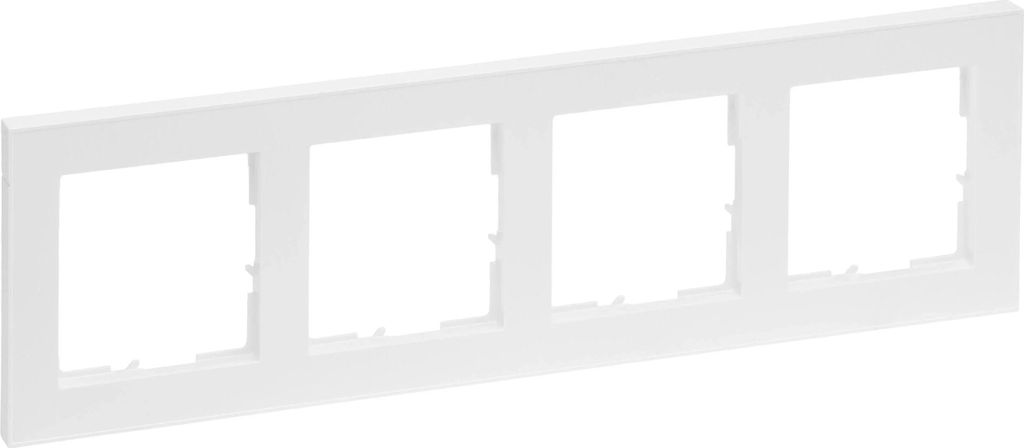 Legrand SEANO+ Rahmen, 4-fach, Ultraweiss, 1 Stk.