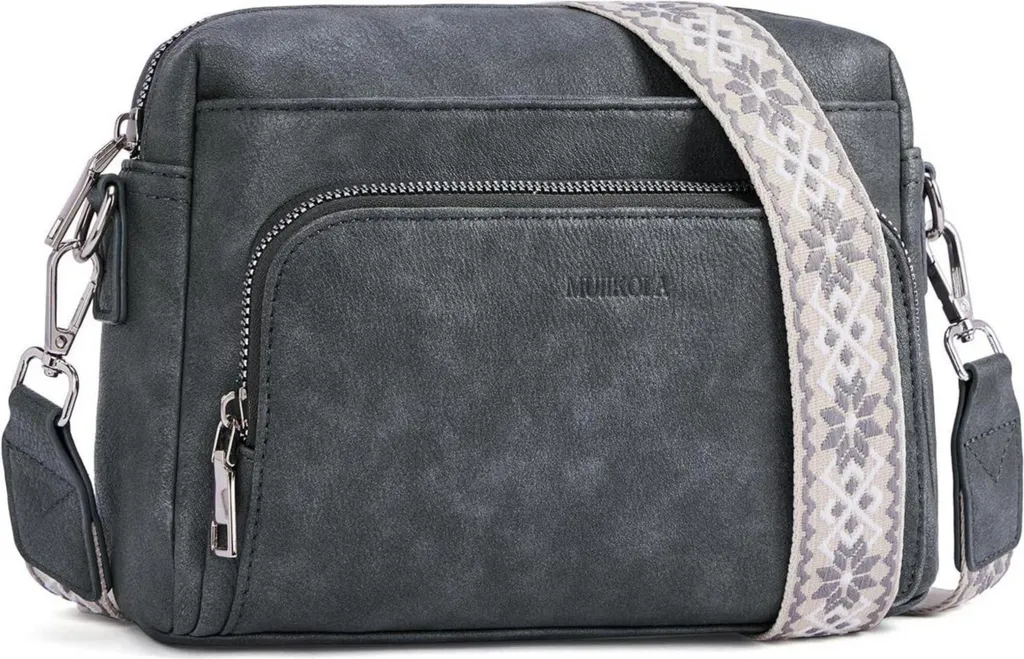 Sac à Main Noir Femme Idéal Voyage et Sortie avec Sécurité RFID