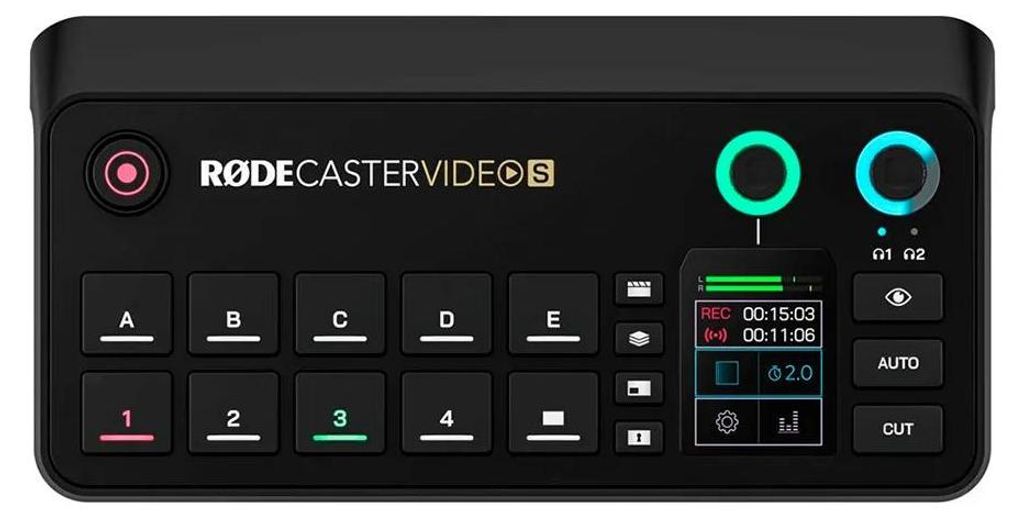 Rode Rodecaster Video S Konsole für Audio- und Videoproduktion