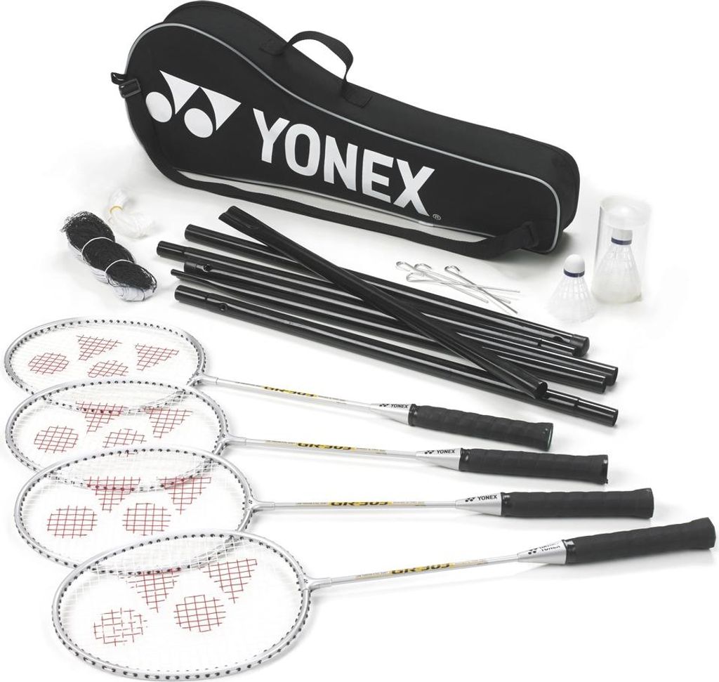 Yonex Badminton Set 4 joueurs - Jeu complet avec raquettes Image du produit 