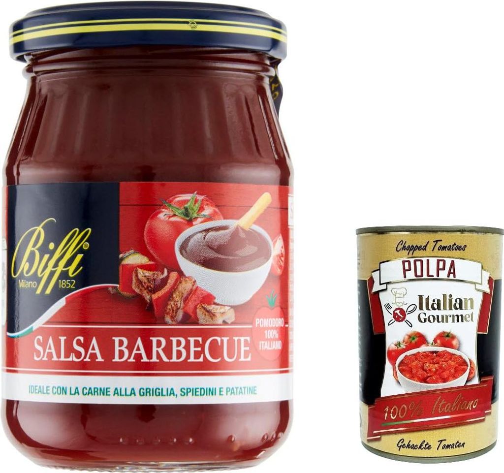 6x Biffi salsa Barbecue, BBQ sauce, Eine leicht würzige Produktbild 