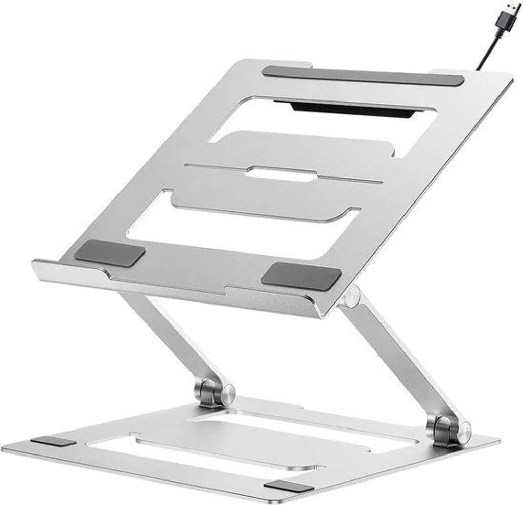 Support PC Portable pour Télétravail - Ergonomique, Stable et Ventilé