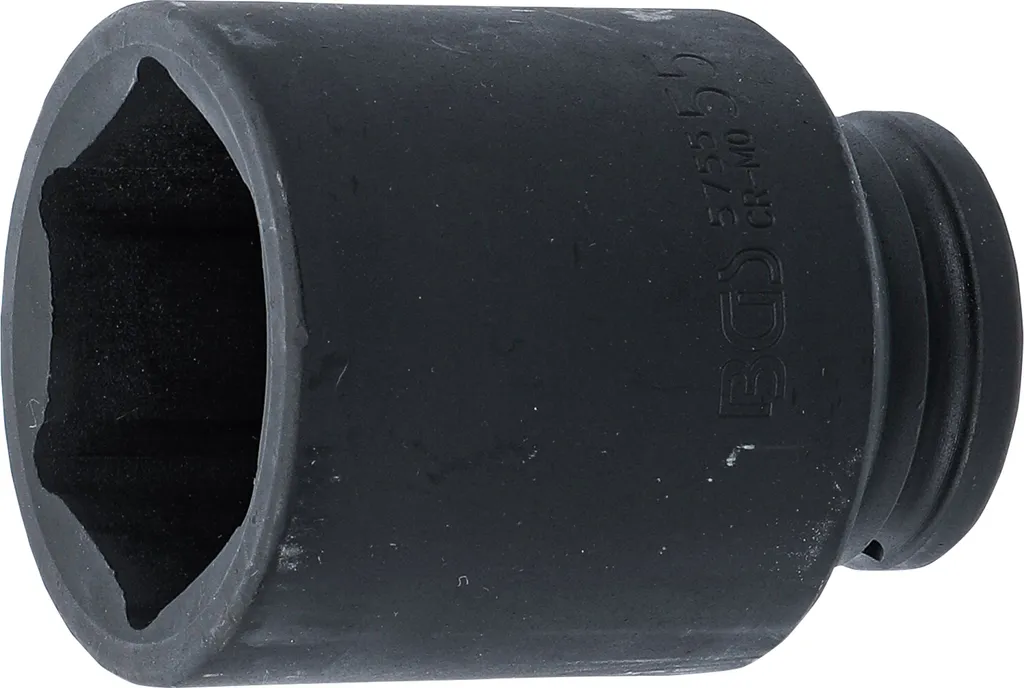 Douille de force 55 mm BGS 5755 pour débloquer écrous difficiles 3/4