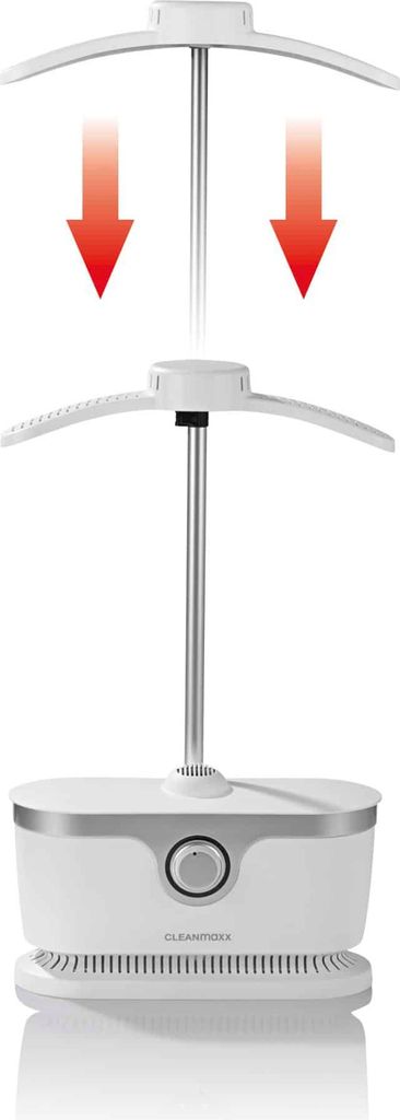 CLEANmaxx Bügler für Hemden & Blusen in Weiß/Silber - 1800 Produktbild 3