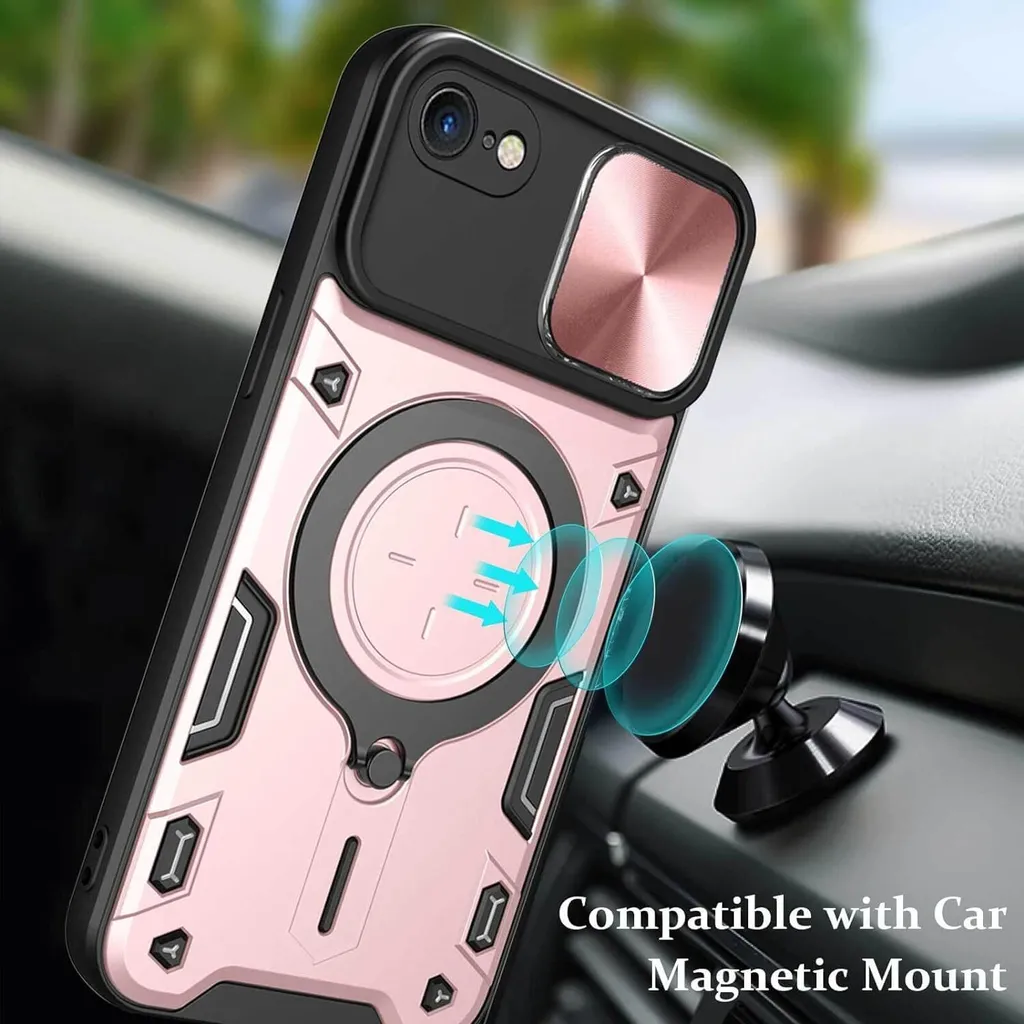 Custodia Portafoglio Con Albero Della Vita Per IPhone SE 2020 / 8 / 7 – Cover In Pelle Con Supporto Magnetico E Slot, Colore Blu - 2