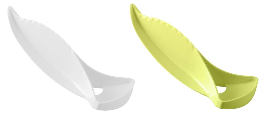 Melonenschneider, Fruchtschneider für Cantaloupe- und Wassermelonen, Würfelschneider, Melonenteiler, Schäler für Zuhause, Partys, Camping, Küc...