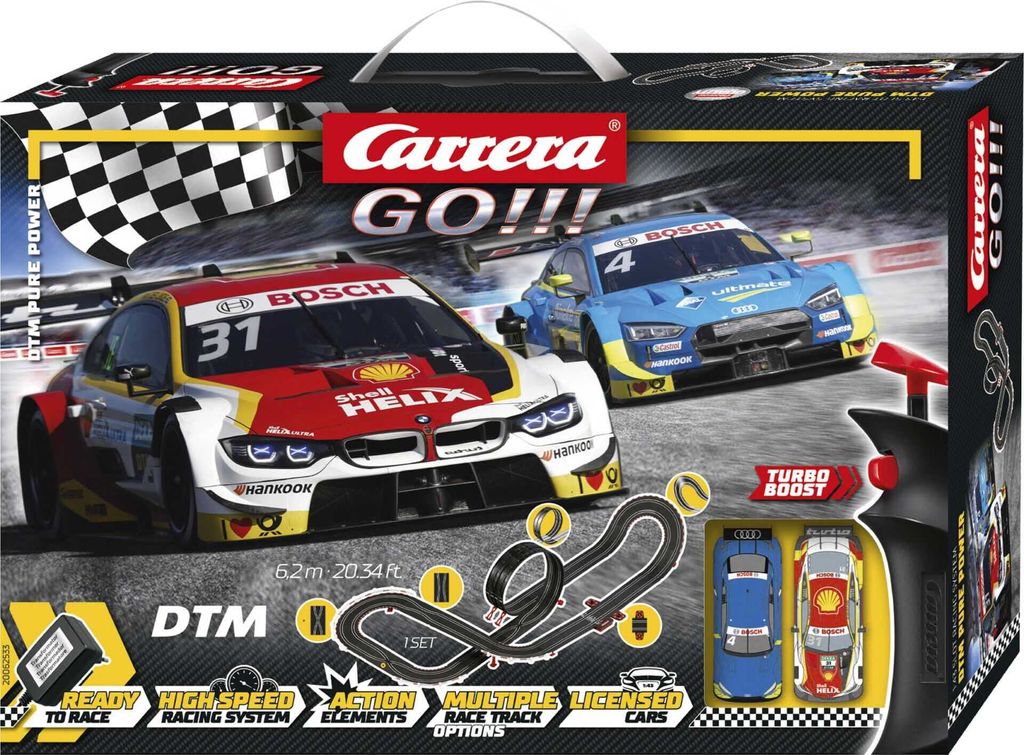 Carrera GO!!! DTM Pure Power          20062533, 6,2 m Produktbild 