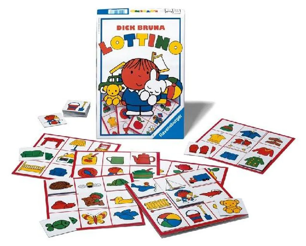 Jeu de Loto Ravensburger Lottino Dick Bruna - Jeu d'Association 3-6 Ans